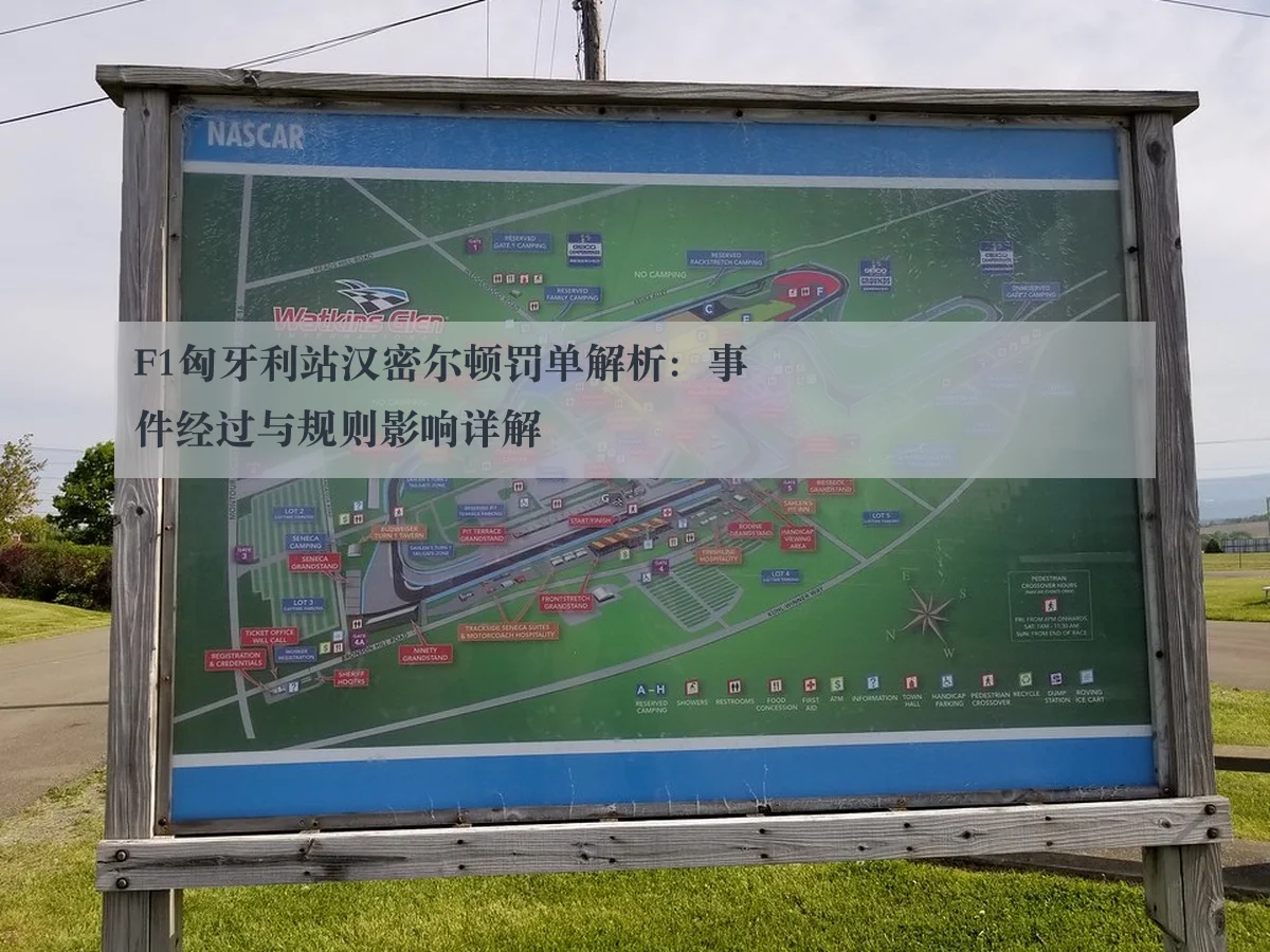 F1匈牙利站汉密尔顿罚单解析:事件经过与规则影响详解